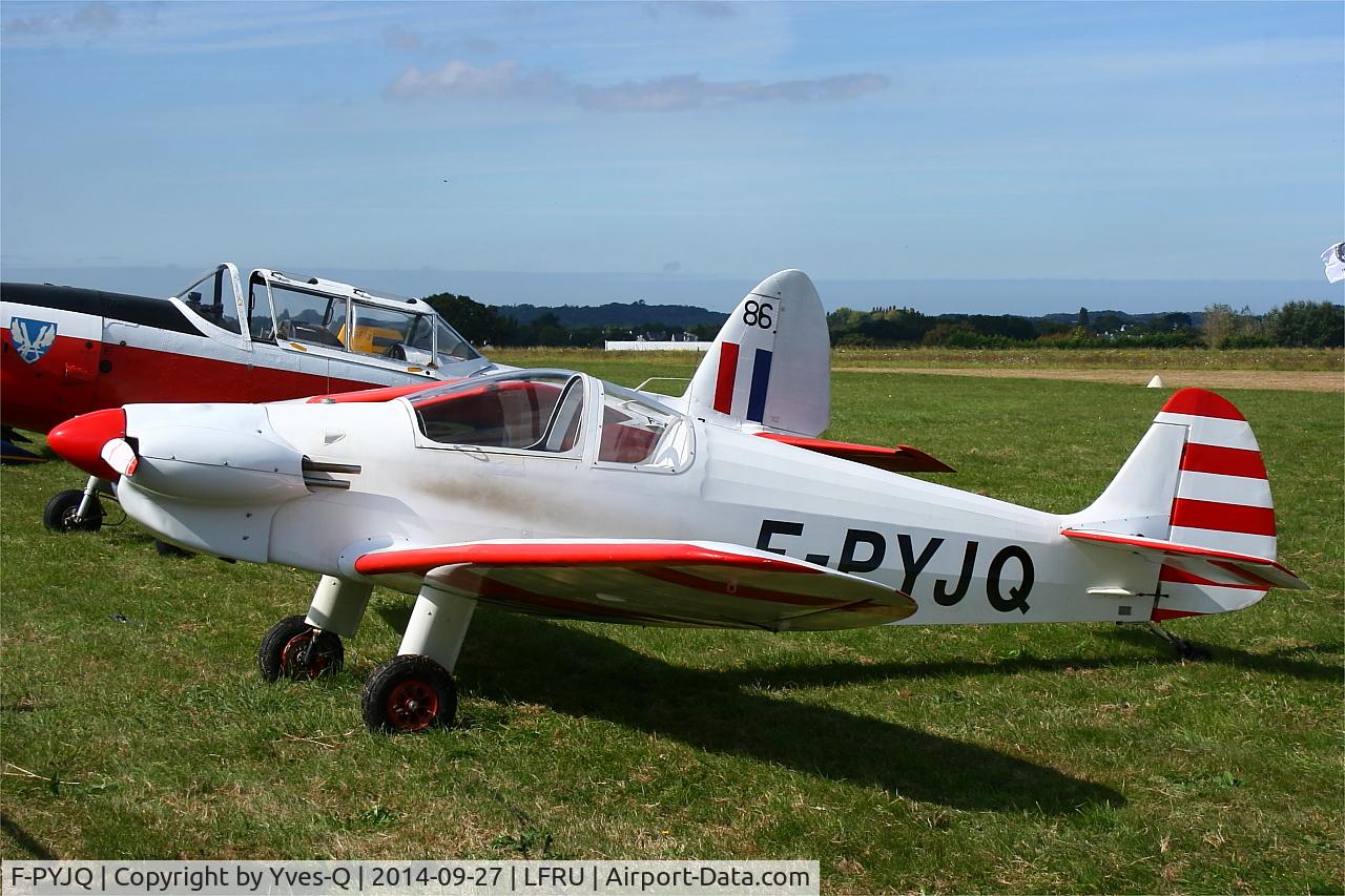 F-PYJQ, 1981 Nicollier HN-433 Menestrel C/N 02, Nicollier HN-433 Menestrel, Static display, Morlaix-Ploujean airport (LFRU-MXN) air show 2014