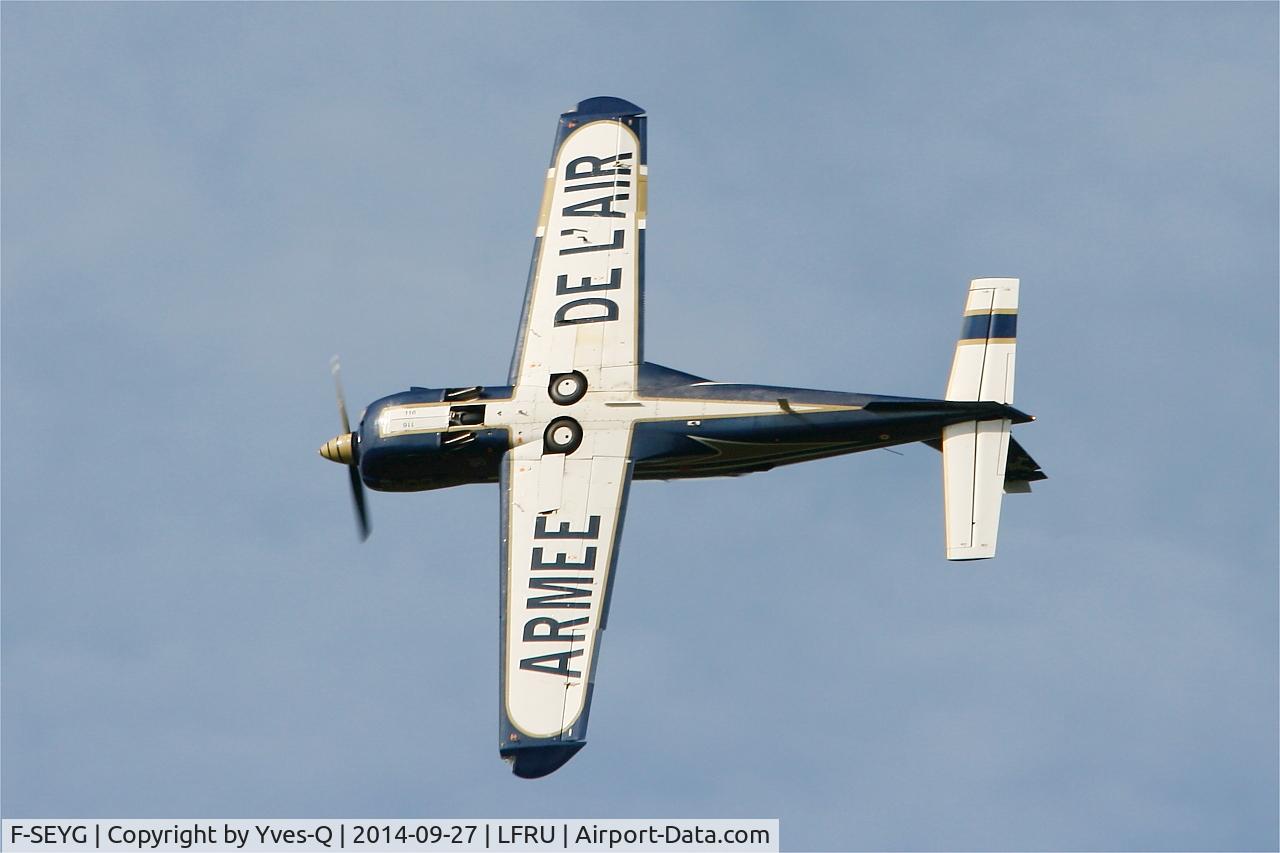 F-SEYG, Socata TB-30 Epsilon C/N 116, Socata TB30 Epsilon (F-SEYG), Morlaix-Ploujean airport (LFRU-MXN) air show in september 2014