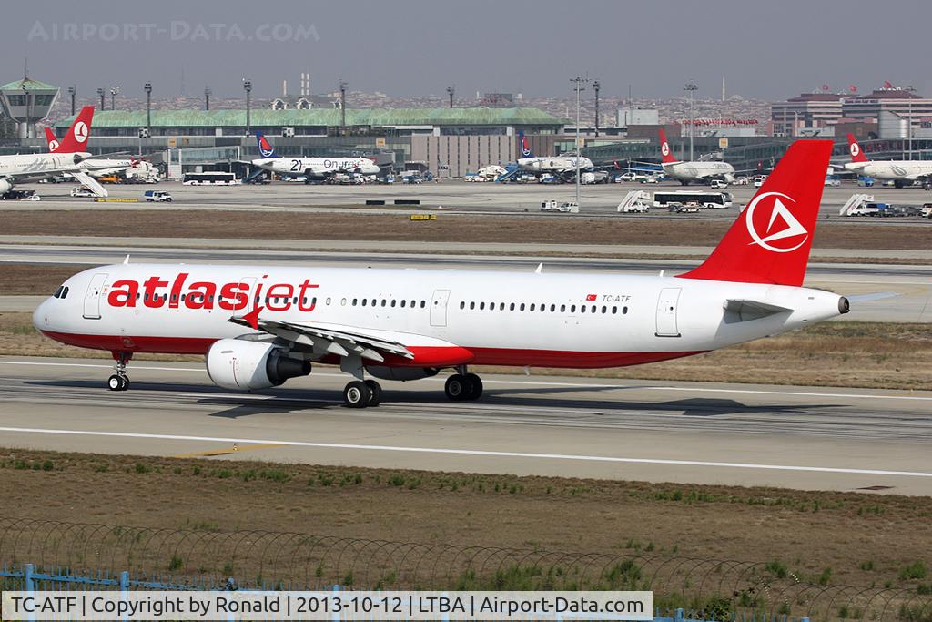 TC-ATF, 1998 Airbus A321-211 C/N 0761, at ist