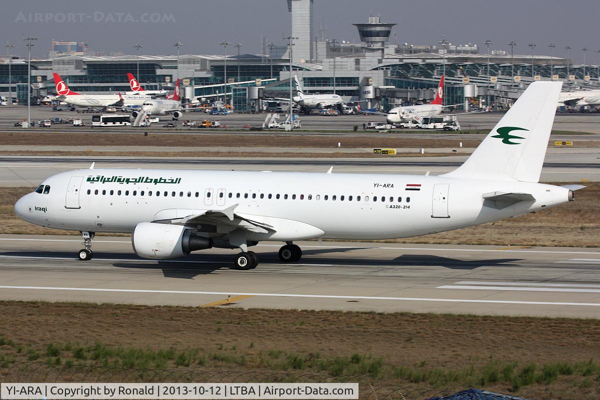YI-ARA, 2012 Airbus A320-214 C/N 5115, at ist