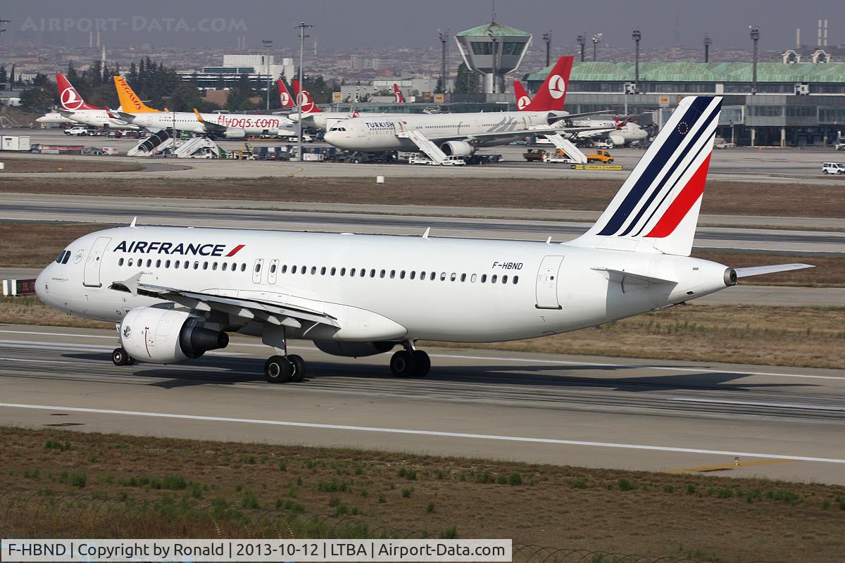 F-HBND, 2011 Airbus A320-214 C/N 4604, at ist