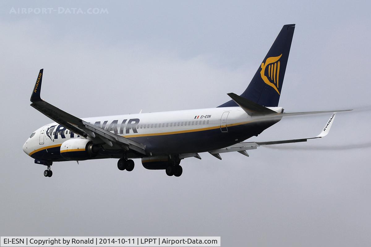 EI-ESN, 2011 Boeing 737-8AS C/N 34991, at lis
