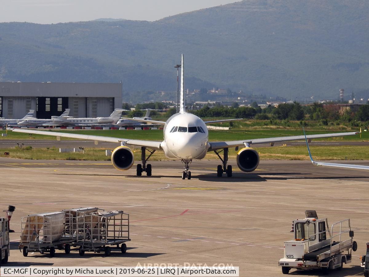 EC-MGF, 2007 Airbus A319-111 C/N 3028, At Firenze