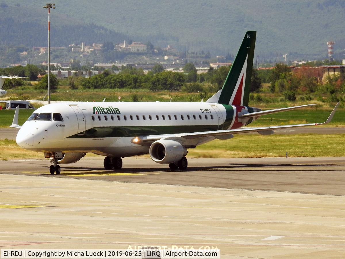 EI-RDJ, 2012 Embraer 175LR (ERJ-170-200LR) C/N 17000342, At Firenze