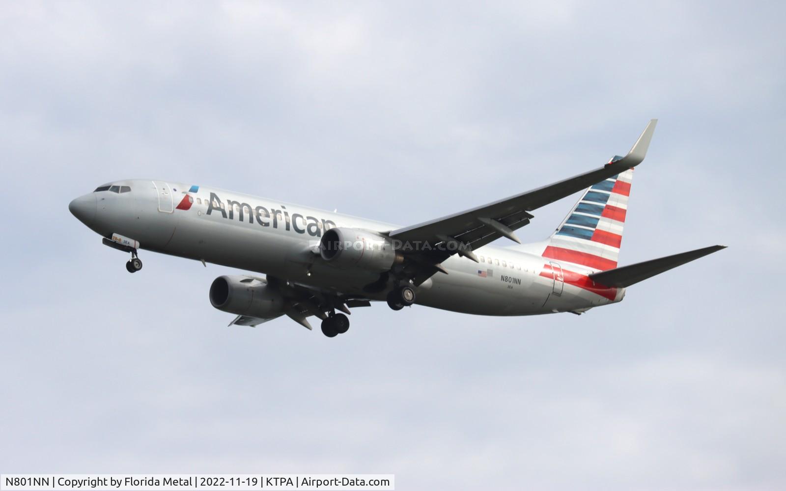 N801NN, 2009 Boeing 737-823 C/N 29565, TPA 2022