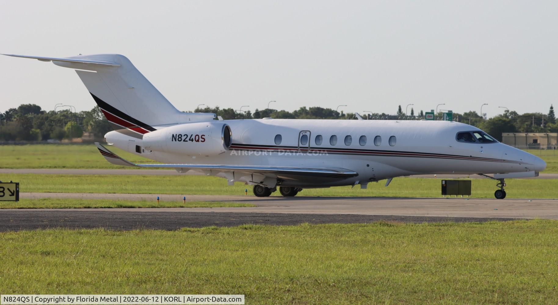 N824QS, 2021 Cessna 700 Citation Longitude C/N 700-0062, Citation Longitude