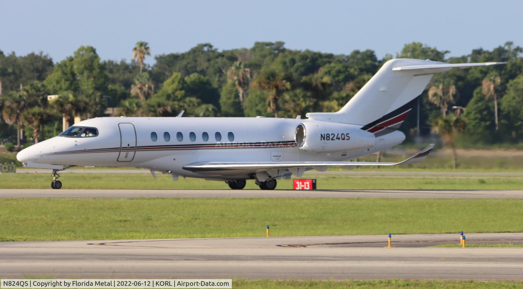 N824QS, 2021 Cessna 700 Citation Longitude C/N 700-0062, Special Olympics 2022