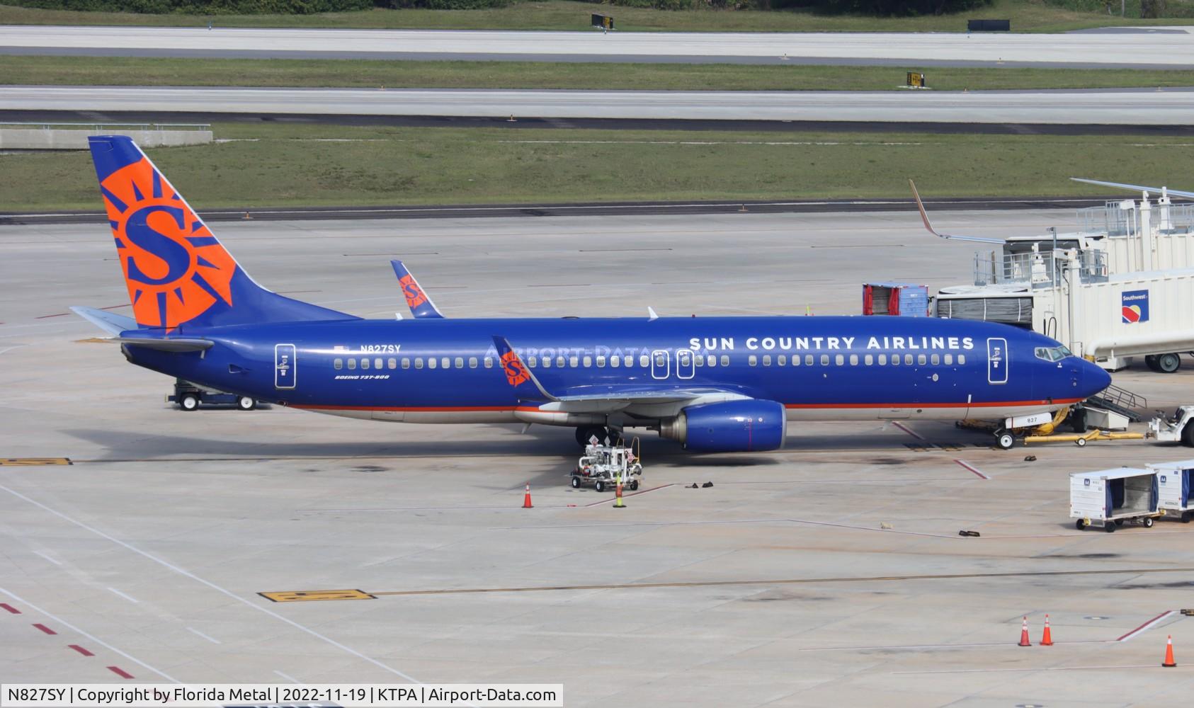 N827SY, 2006 Boeing 737-8F2 C/N 34412, TPA 2022