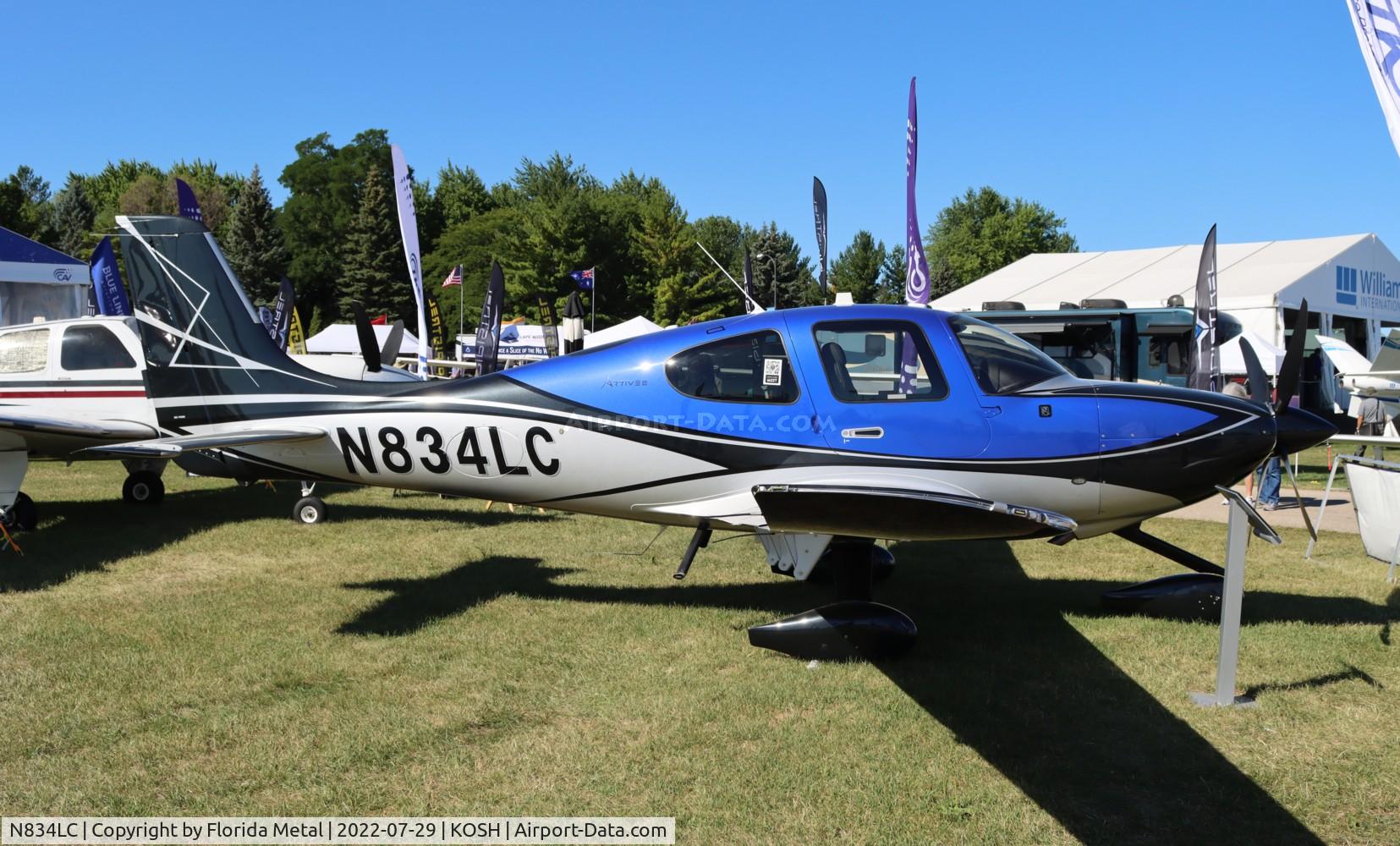 N834LC, 2022 Cirrus SR22T C/N 8689, Cirrus SR22