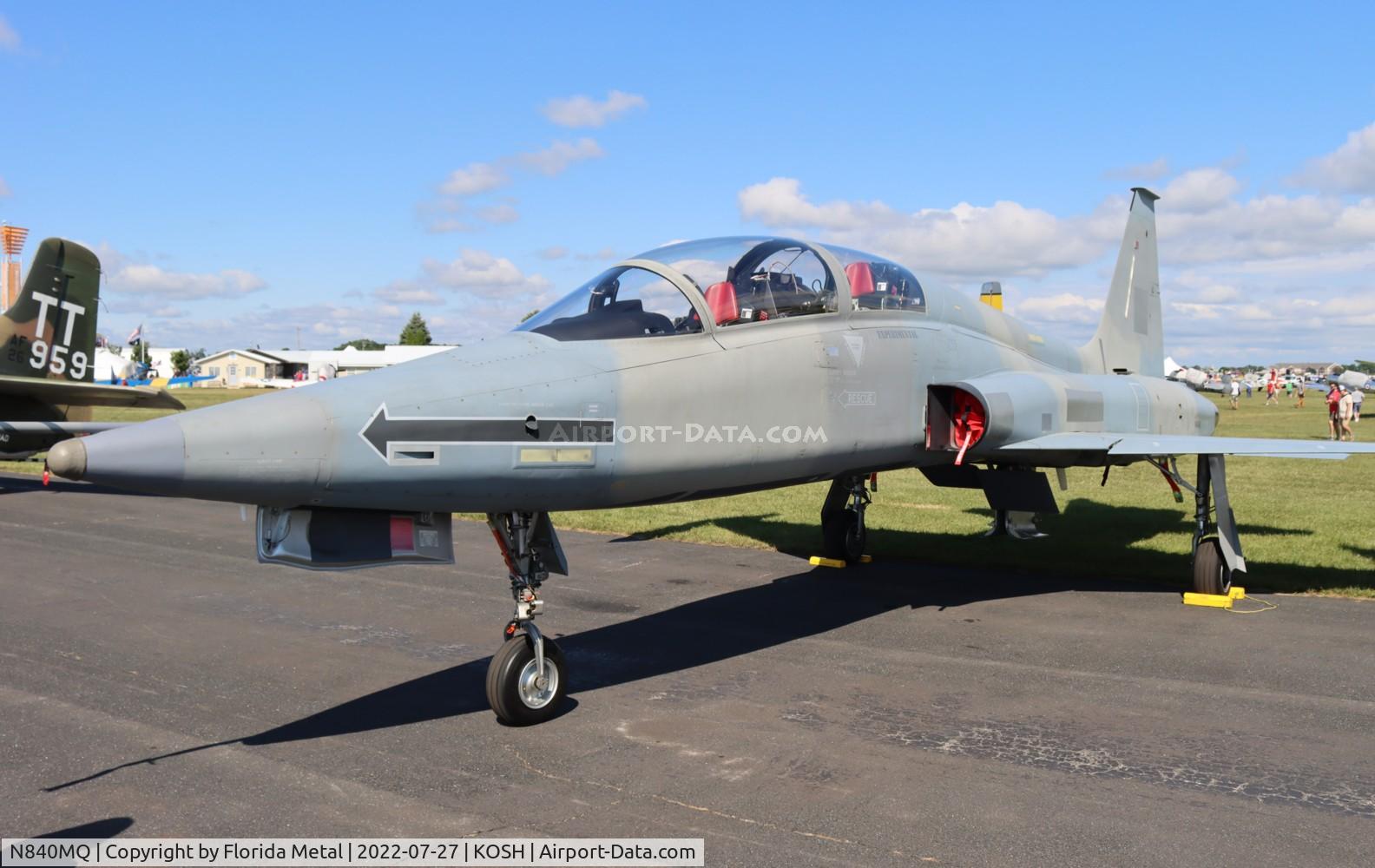 N840MQ, Canadair CF-5D C/N 2040, OSH 2022