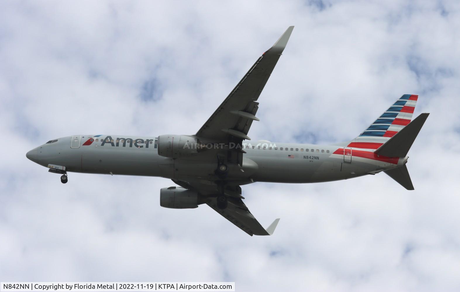 N842NN, 2010 Boeing 737-823 C/N 31099, TPA 2022