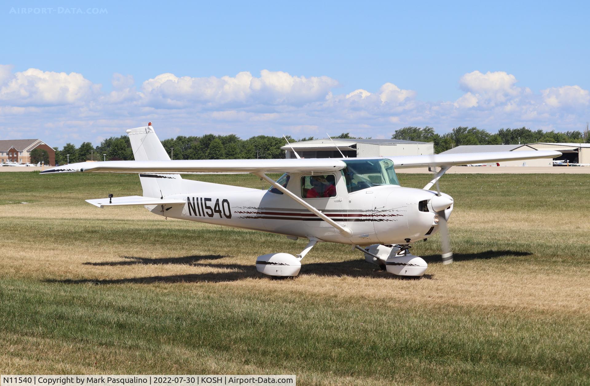 N11540, 1973 Cessna 150L C/N 15075502, Cessna 150L