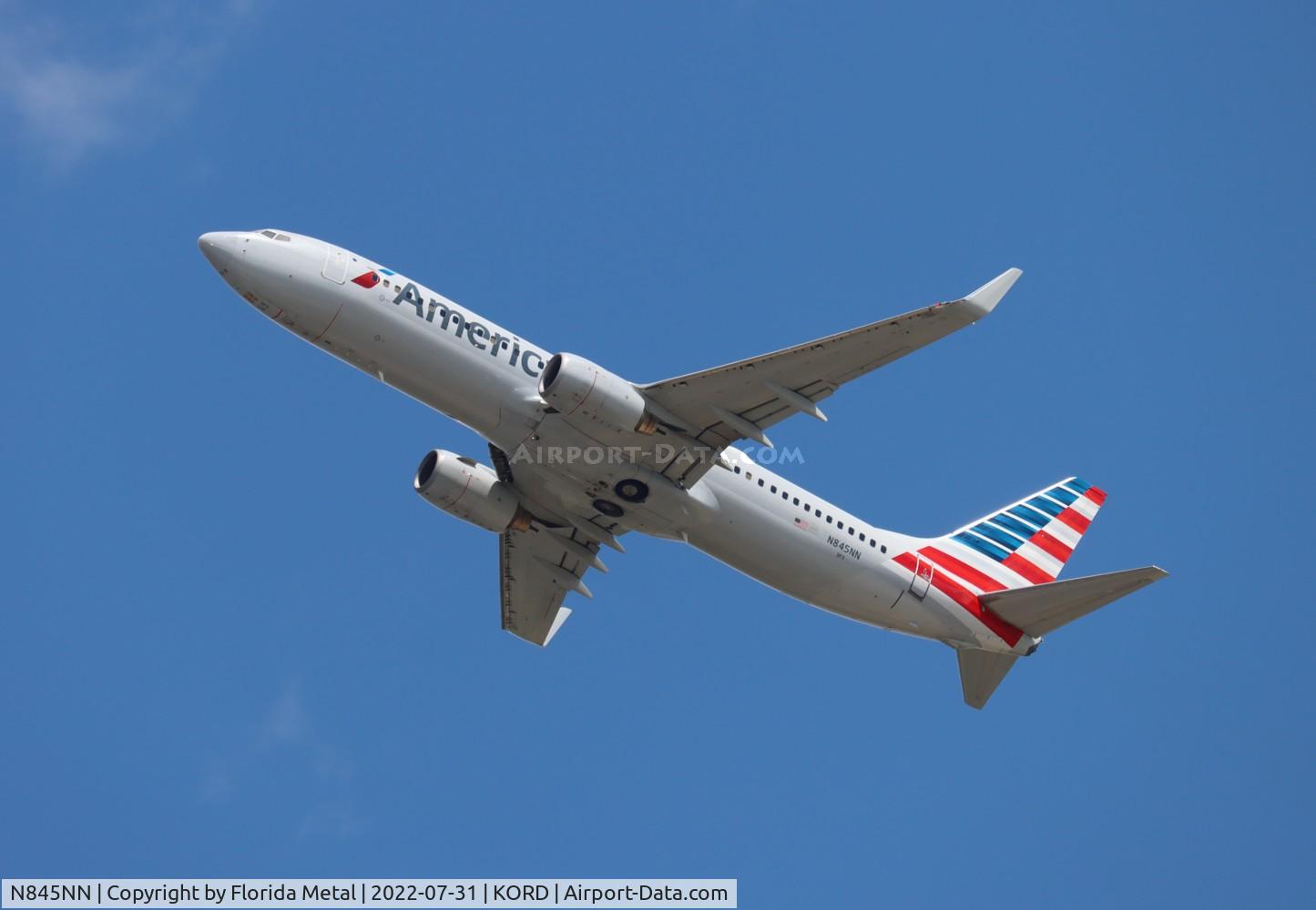 N845NN, 2010 Boeing 737-823 C/N 40579, ORD 2022