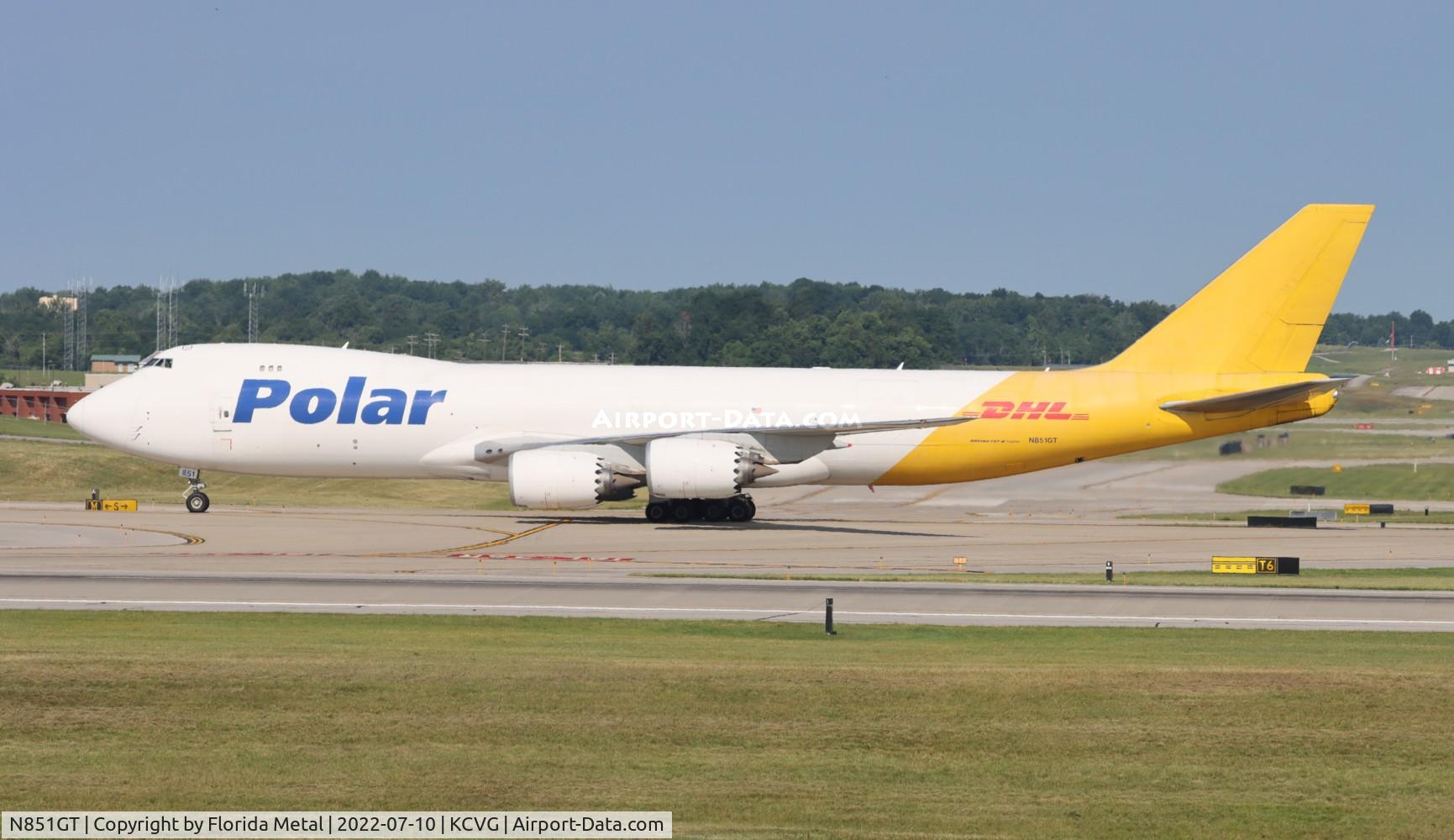 N851GT, 2012 Boeing 747-87UF C/N 37565, Polar
