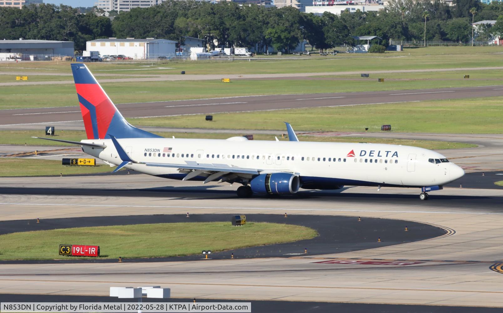 N853DN, 2016 Boeing 737-932/ER C/N 31964, TPA 2022