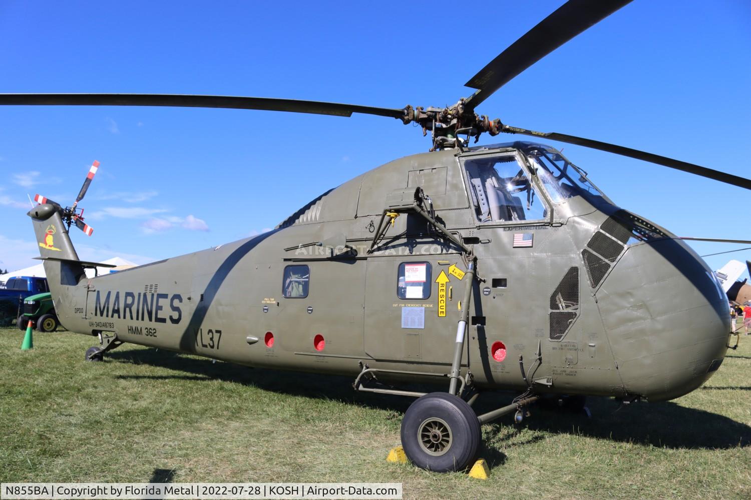 N855BA, 1961 Sikorsky UH-34D Seahorse C/N 148783, UH-34D