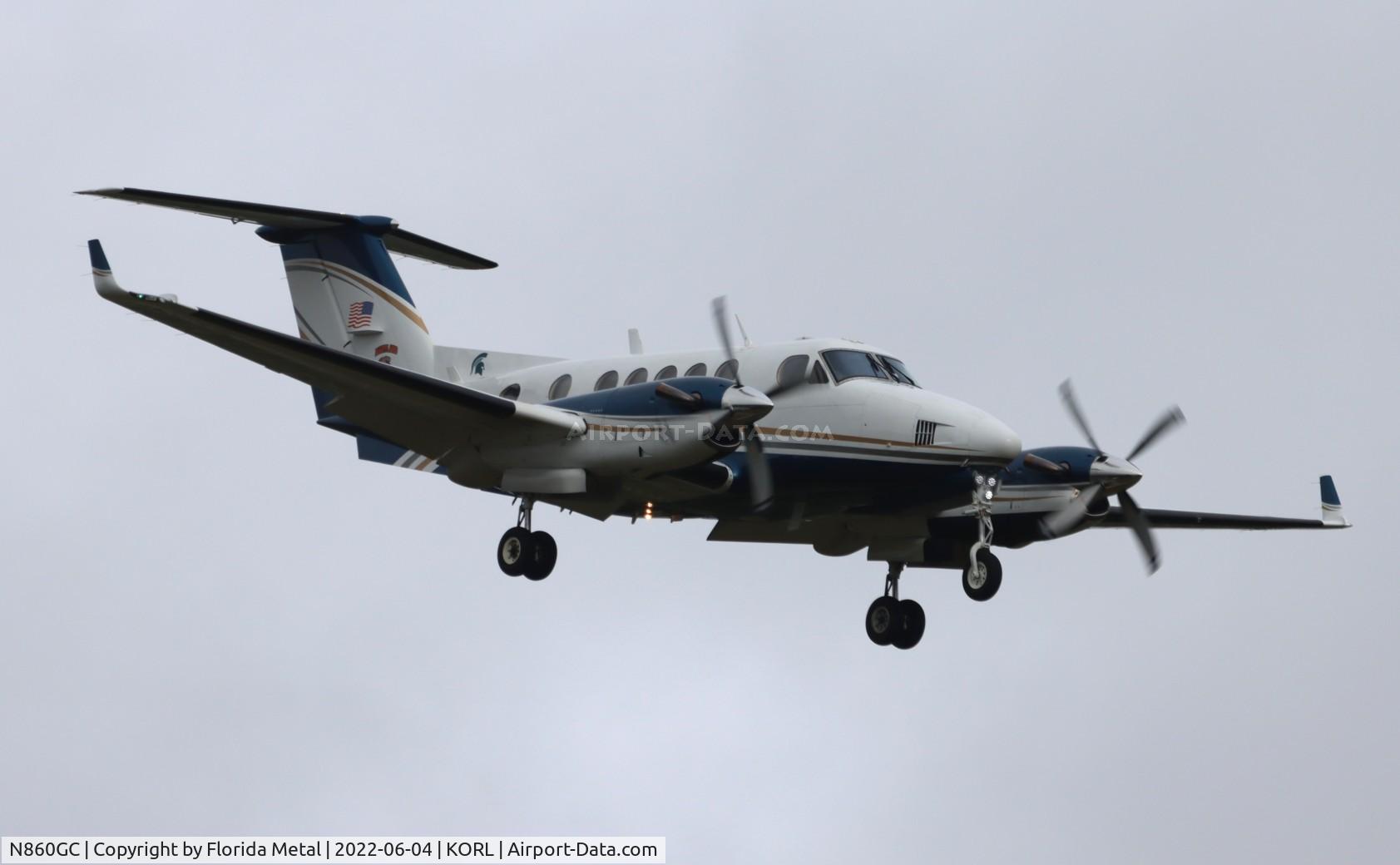 N860GC, 1986 Beech B200 King Air C/N BB-1245, Special Olympics 2022