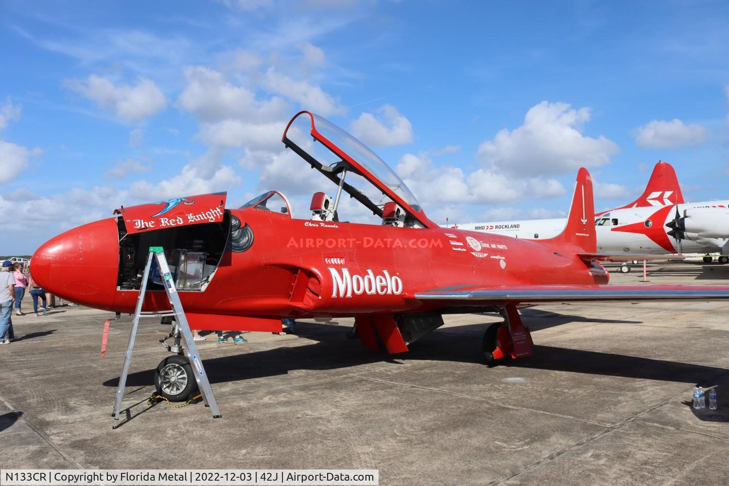 N133CR, 1955 Canadair T-33AN Silver Star 3 C/N T33-98, Keystone 80th