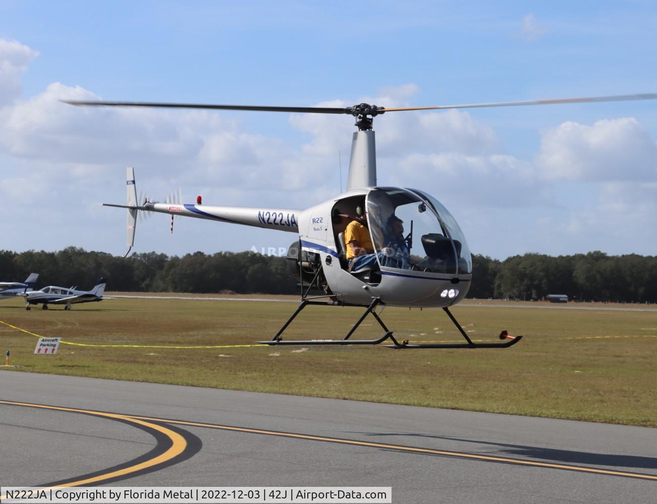 N222JA, 2000 Robinson R22 Beta C/N 3062, Keystone 80th