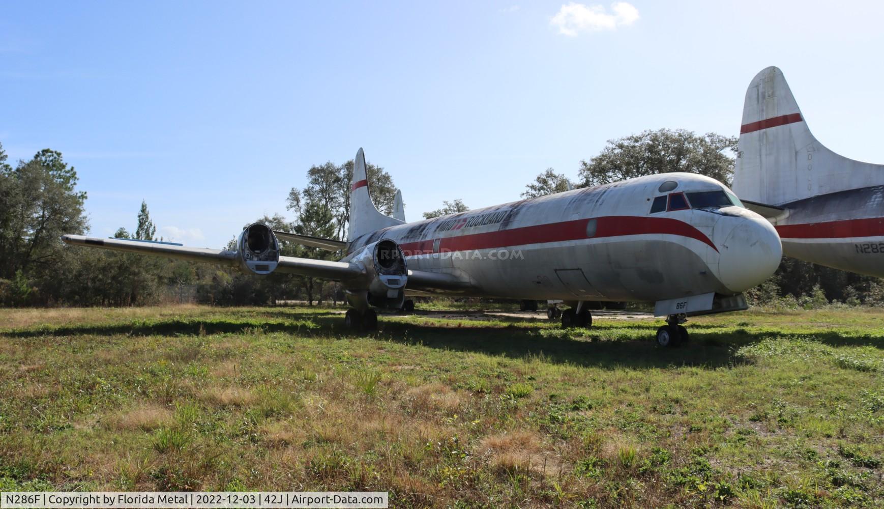 N286F, 1960 Lockheed L-188A(F) Electra C/N 1146, Ex Zantop