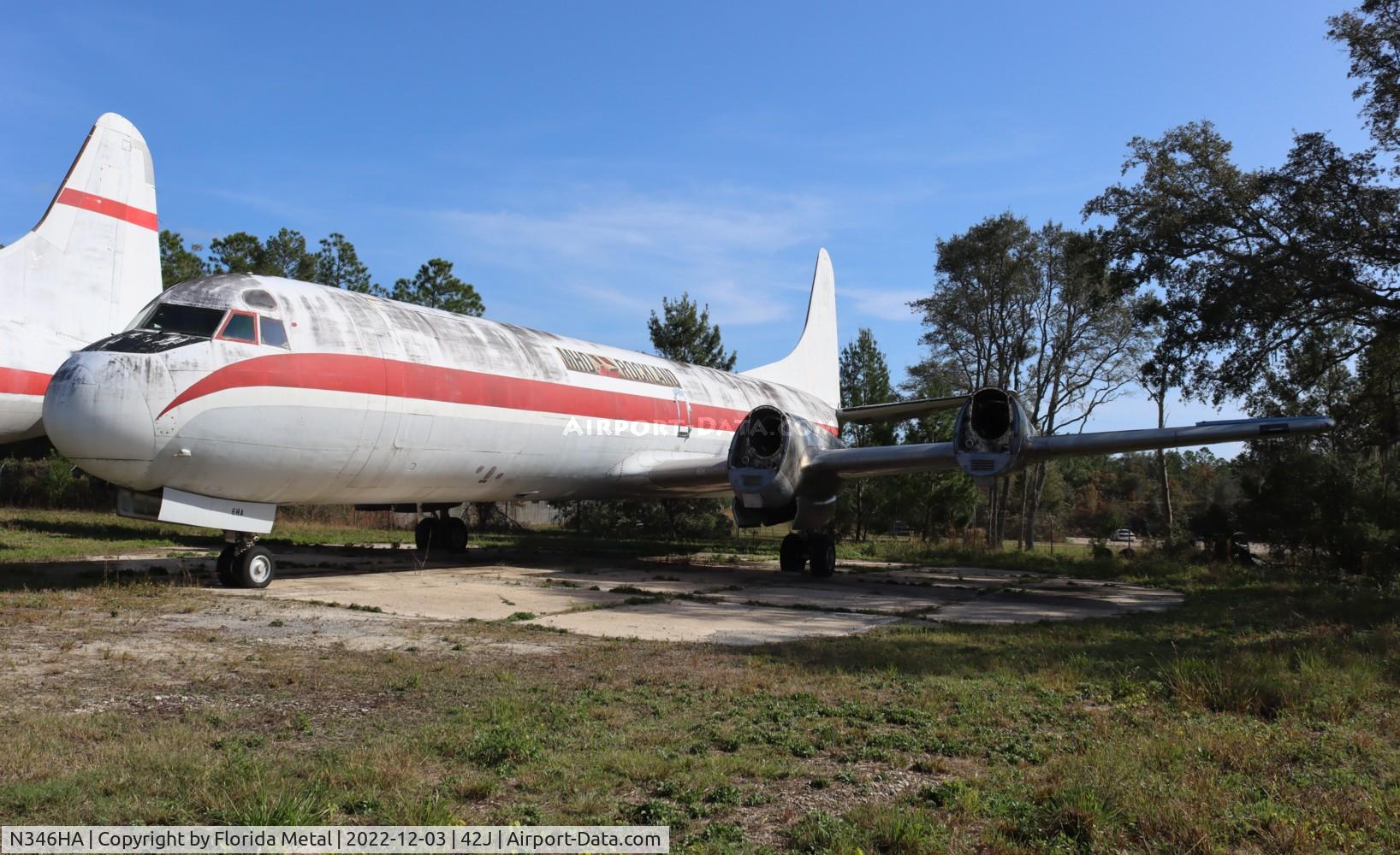 N346HA, Lockheed L-188A(F) Electra C/N 188A-1043, Keystone 80th