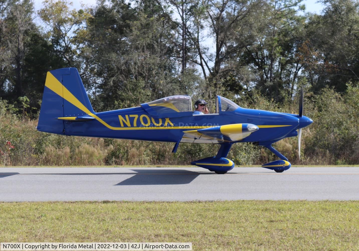 N700X, 2007 Van's RV-7A C/N 70955, Keystone 80th