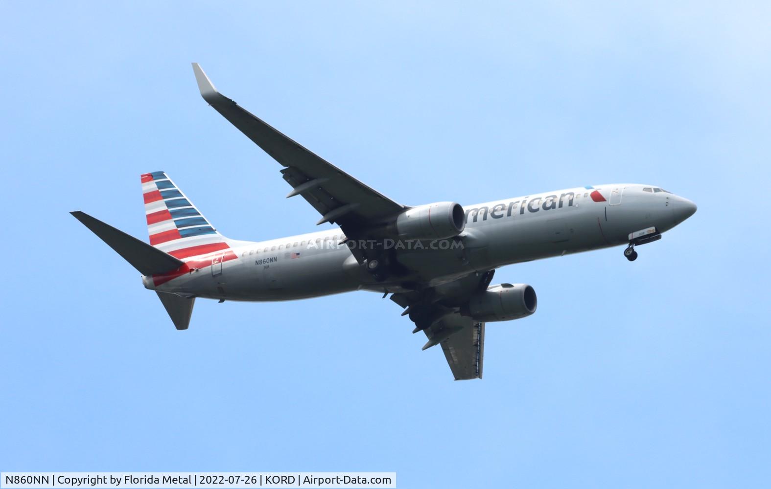 N860NN, 2010 Boeing 737-823 C/N 40583, ORD 2022
