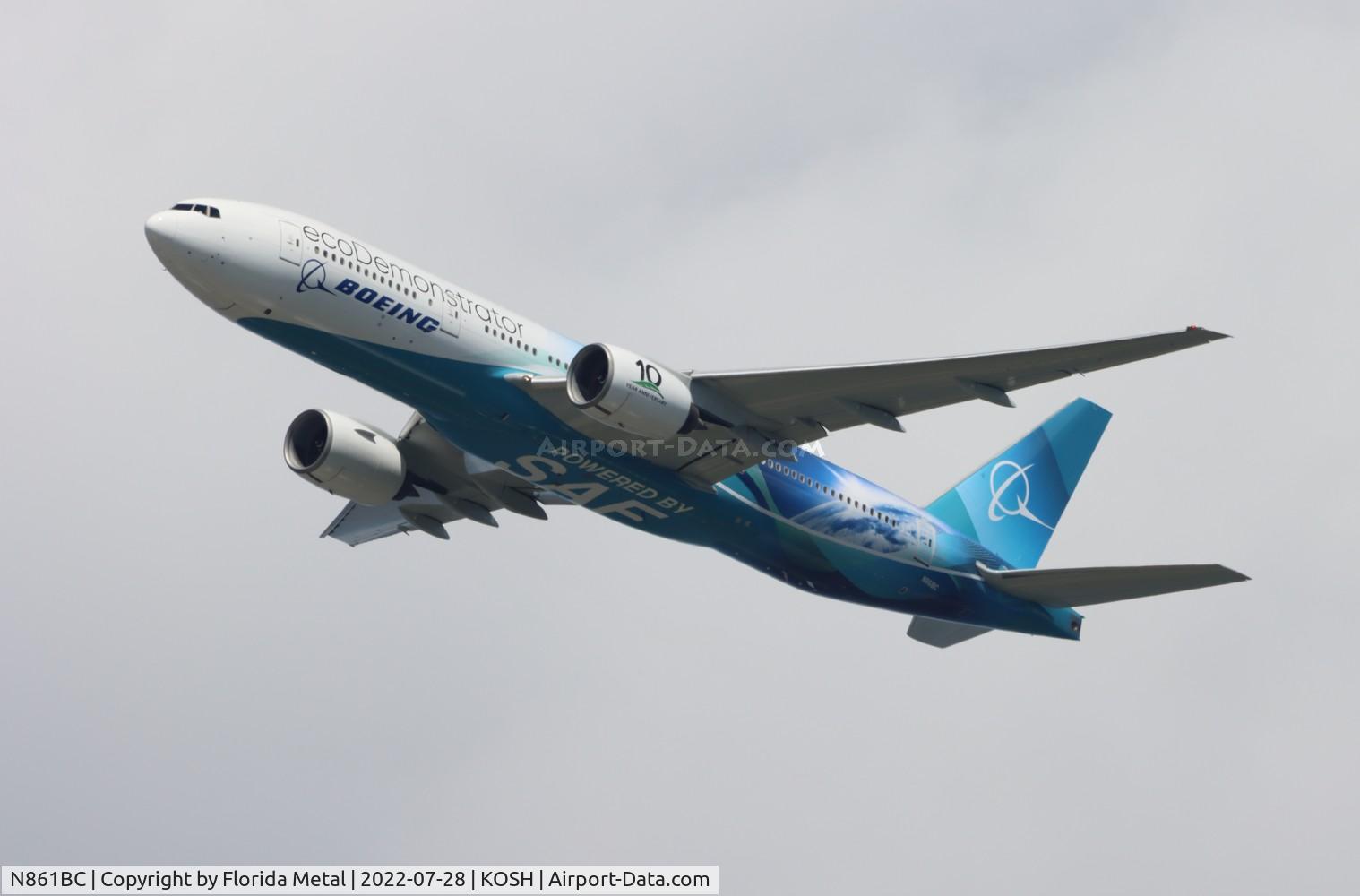 N861BC, 2002 Boeing 777-212/ER C/N 32336, Eco Demonstrator