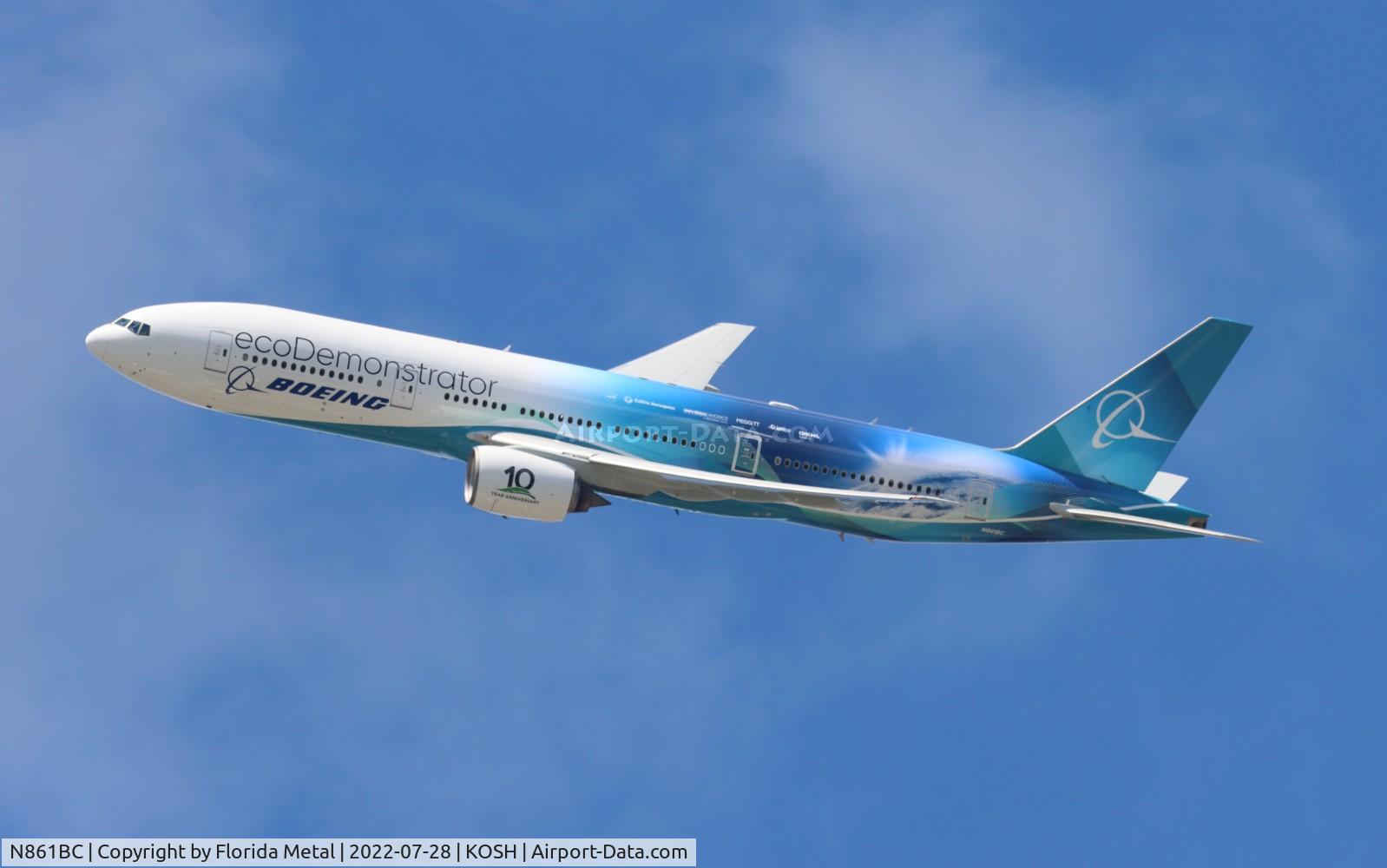 N861BC, 2002 Boeing 777-212/ER C/N 32336, Eco Demonstrator