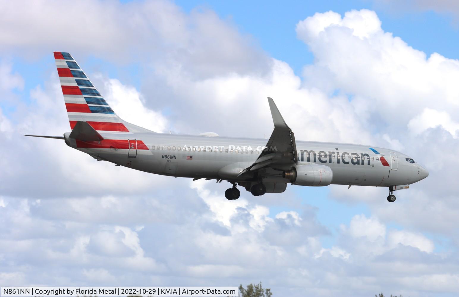 N861NN, 2010 Boeing 737-823 C/N 31109, MIA 2022
