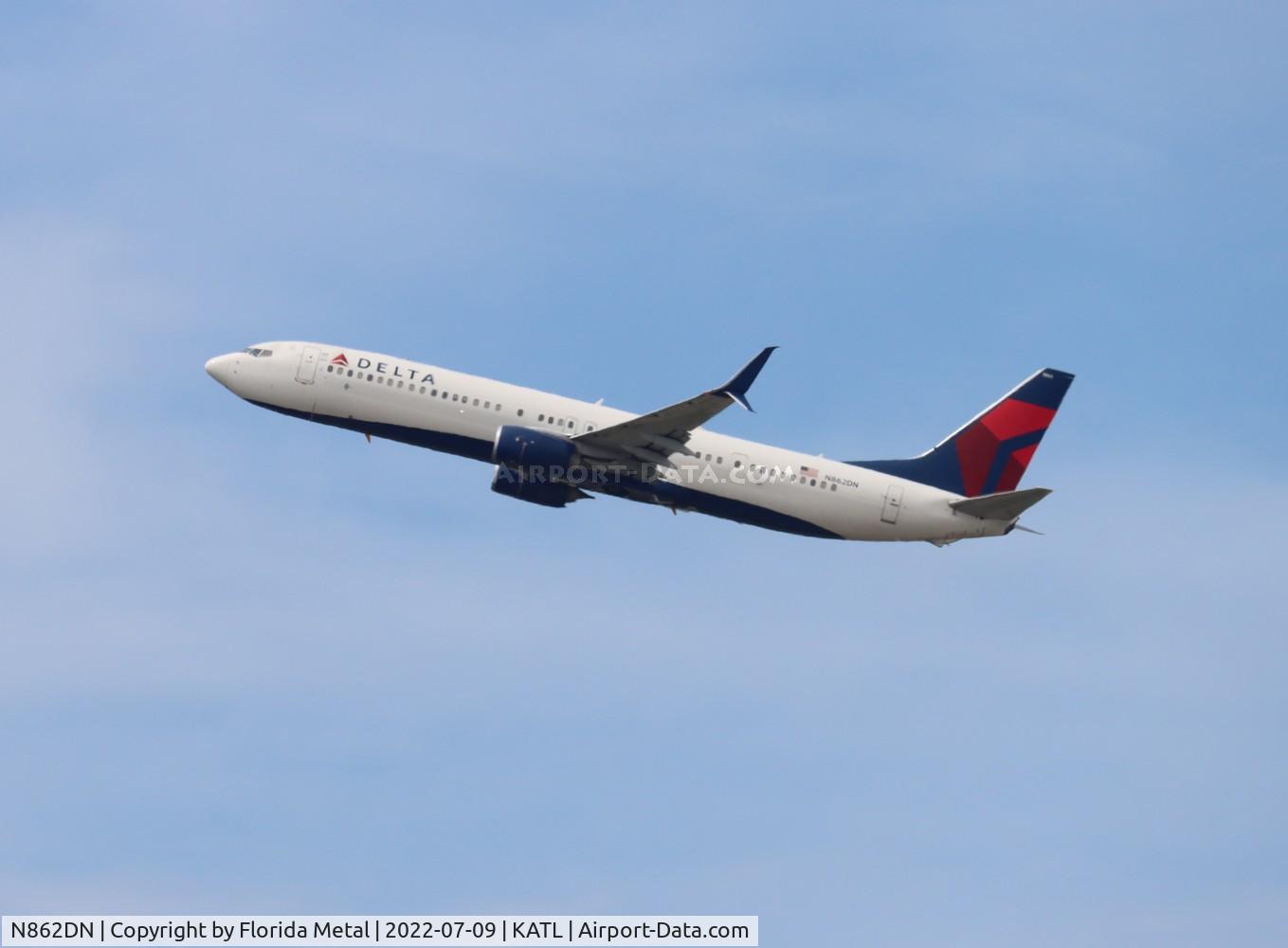 N862DN, 2016 Boeing 737-932/ER C/N 31972, ATL 2022