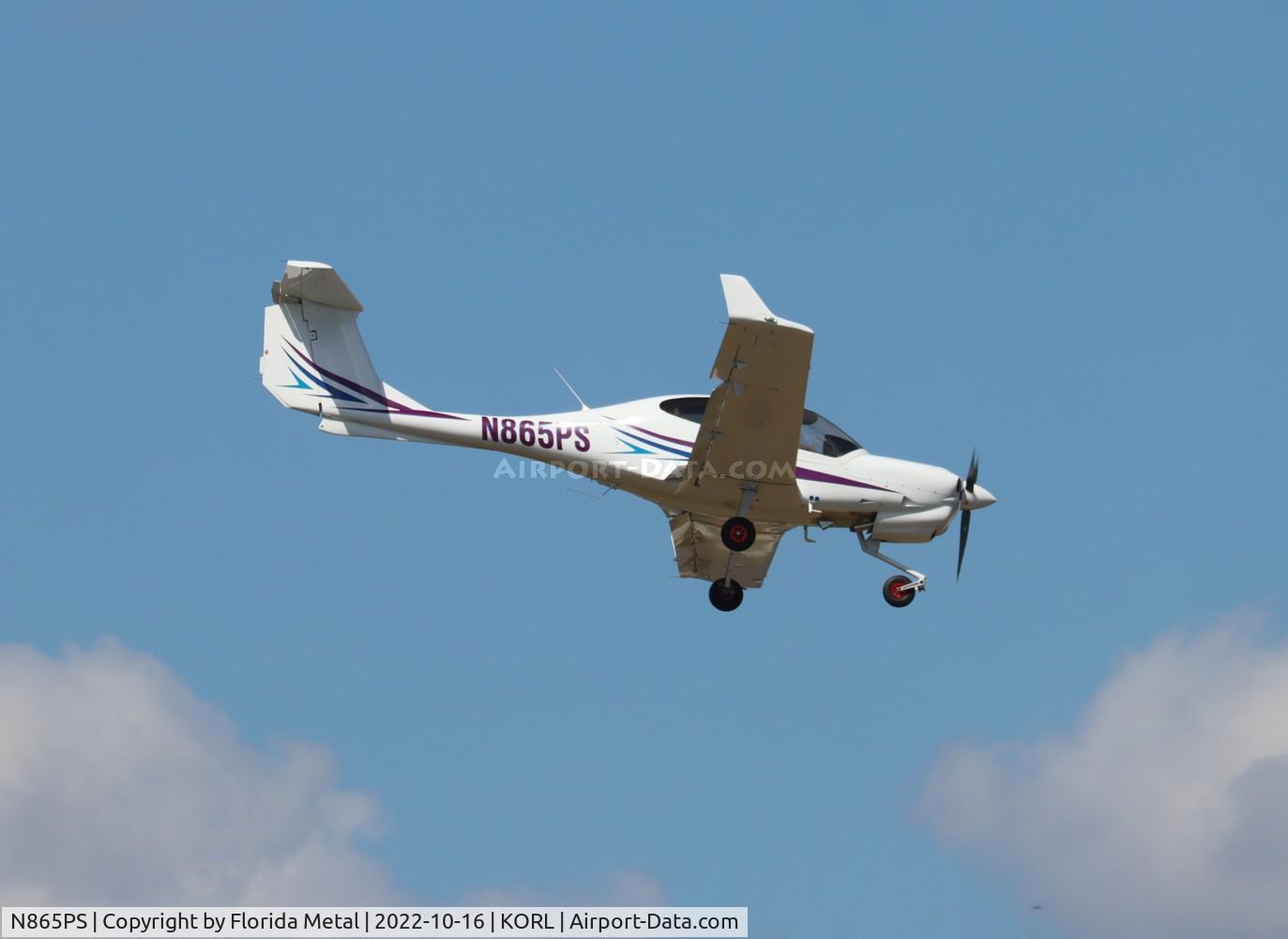 N865PS, 2021 Diamond DA-40 NG Diamond Star C/N 40,NC165, ORL 2022