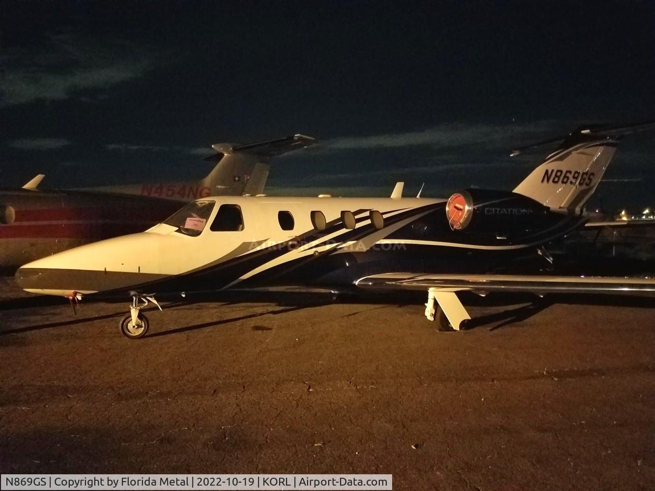N869GS, 2002 Cessna 525 CitationJet CJ1 C/N 5250478, NBAA 2022