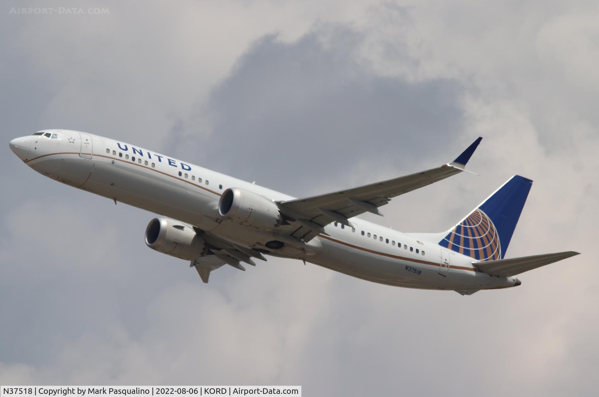 N37518, 2019 Boeing 737-9 MAX C/N 64495, Boeing 737-9 MAX