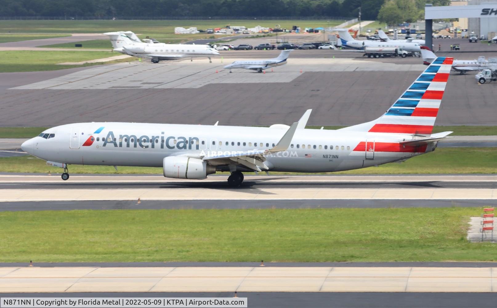 N871NN, 2011 Boeing 737-823 C/N 31127, TPA 2022