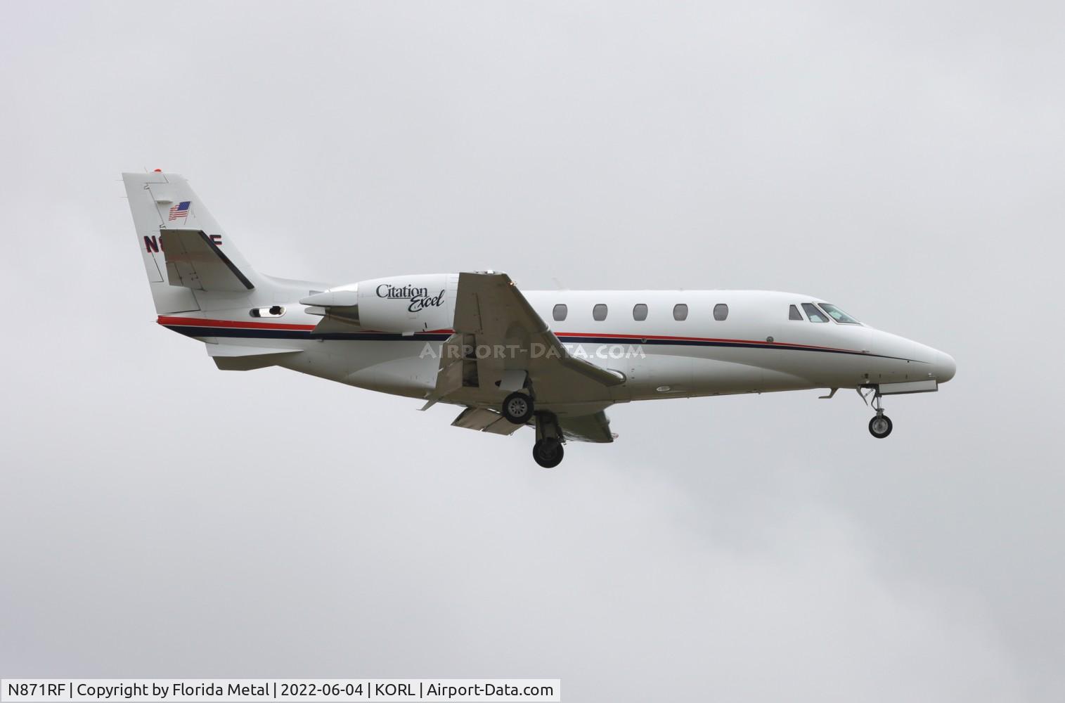 N871RF, 2001 Cessna 560XL Citation Excel C/N 560-5219, Special Olympics 2022
