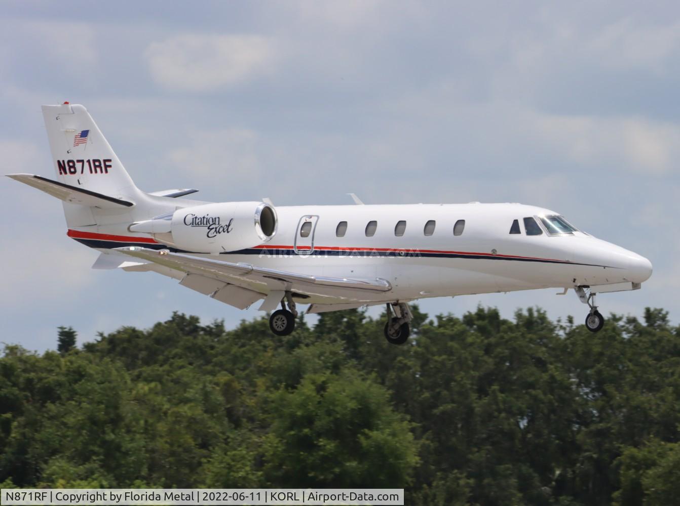 N871RF, 2001 Cessna 560XL Citation Excel C/N 560-5219, Special Olympics 2022