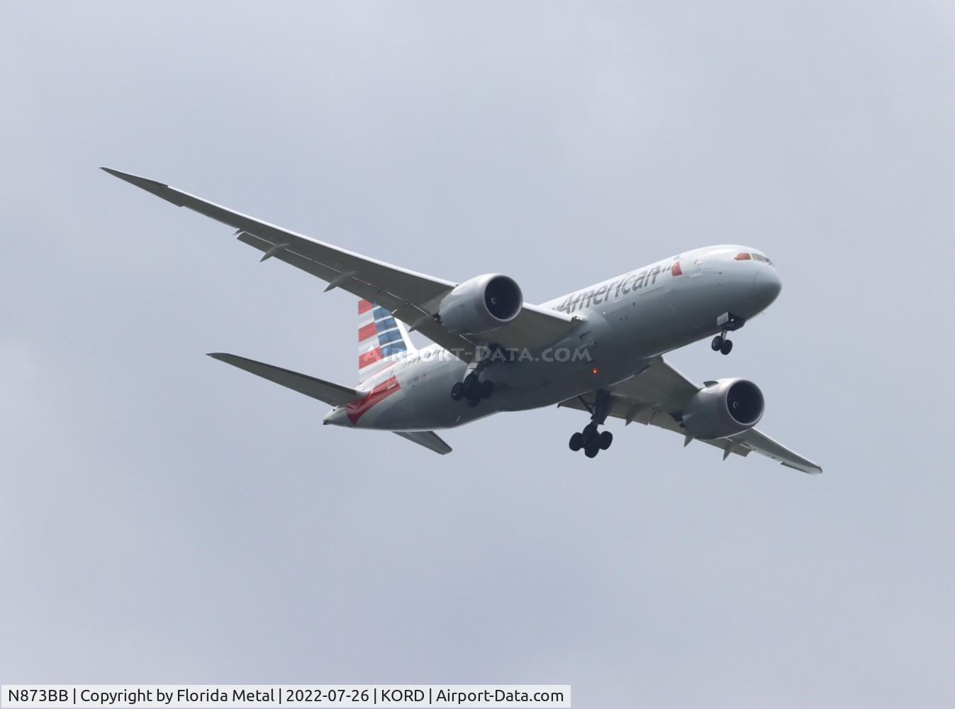 N873BB, 2020 Boeing 787-8 Dreamliner Dreamliner C/N 65993, ORD 2022