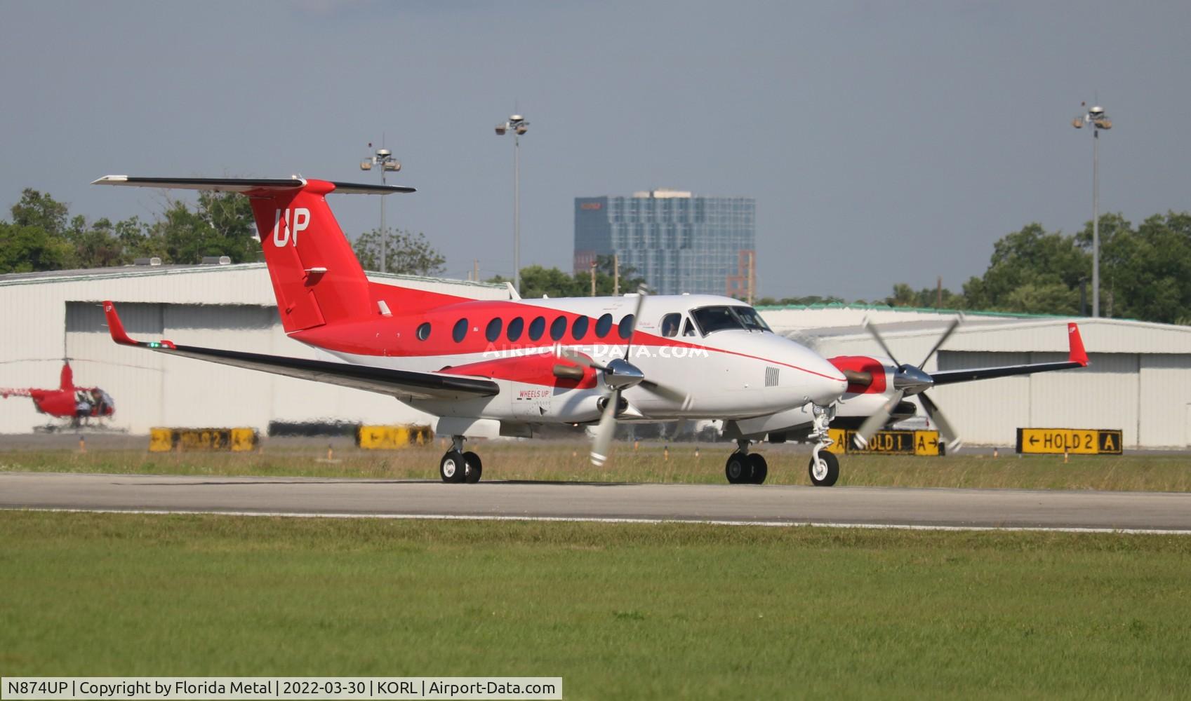 N874UP, 2017 Beechcraft 350 King Air (B300) C/N FL-1119, ORL 2022