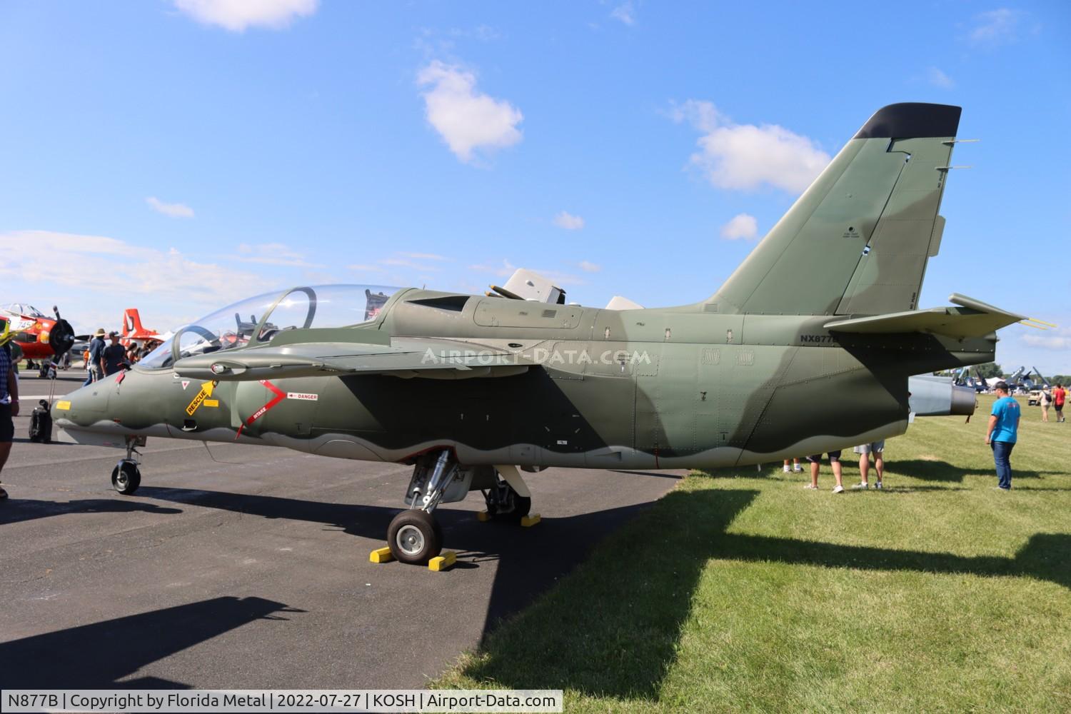 N877B, SIAI-Marchetti S-211 C/N 46/08-004, OSH 2022