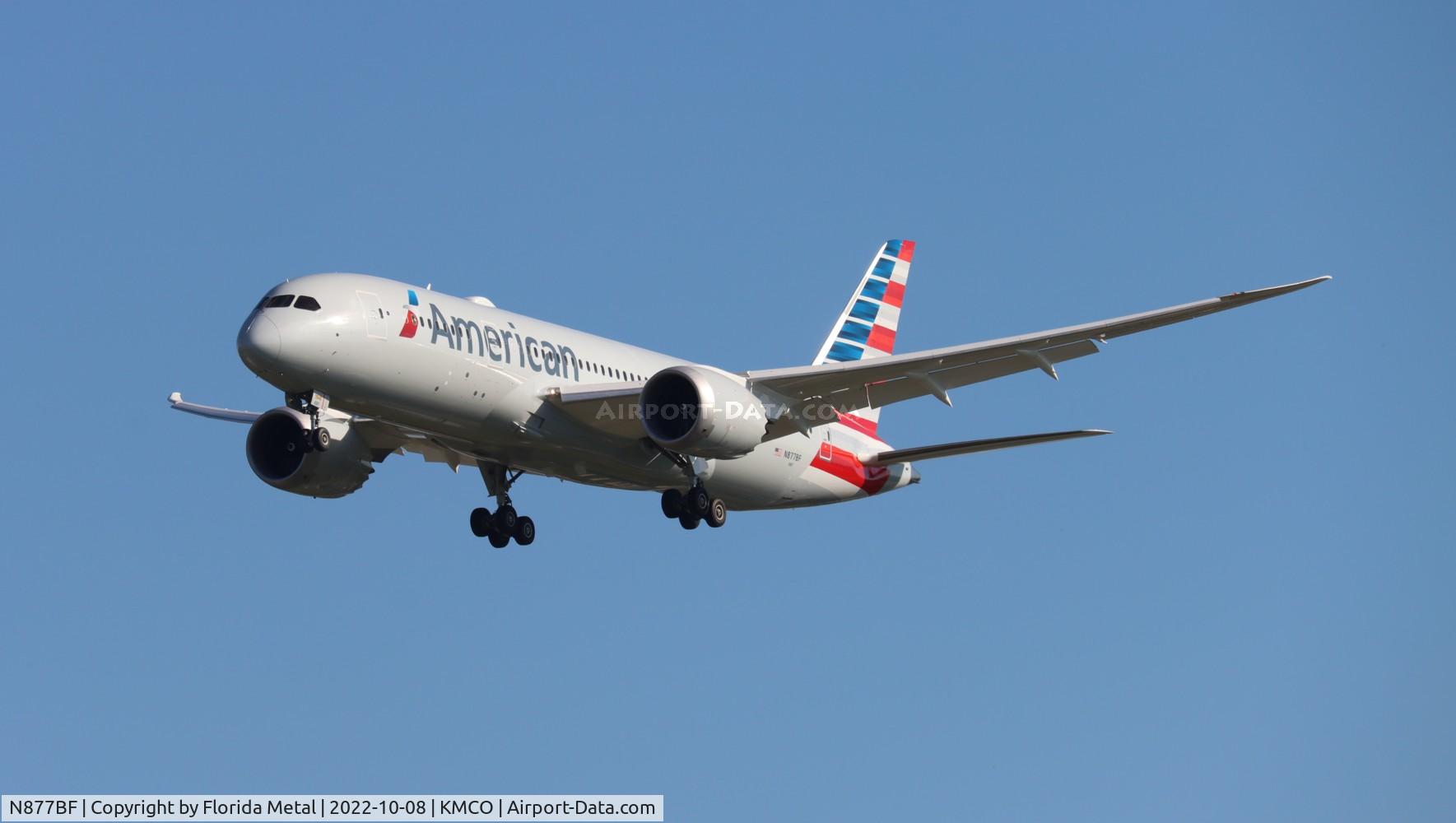 N877BF, 2020 Boeing 787-8 Dreamliner C/N 65997, MCO 2022