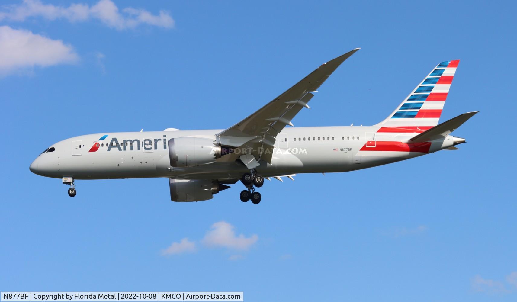 N877BF, 2020 Boeing 787-8 Dreamliner C/N 65997, American