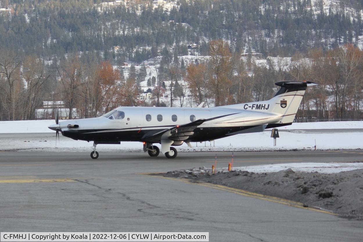 C-FMHJ, 2011 Pilatus PC-12/47E C/N 1287, Arrival from Vancouver