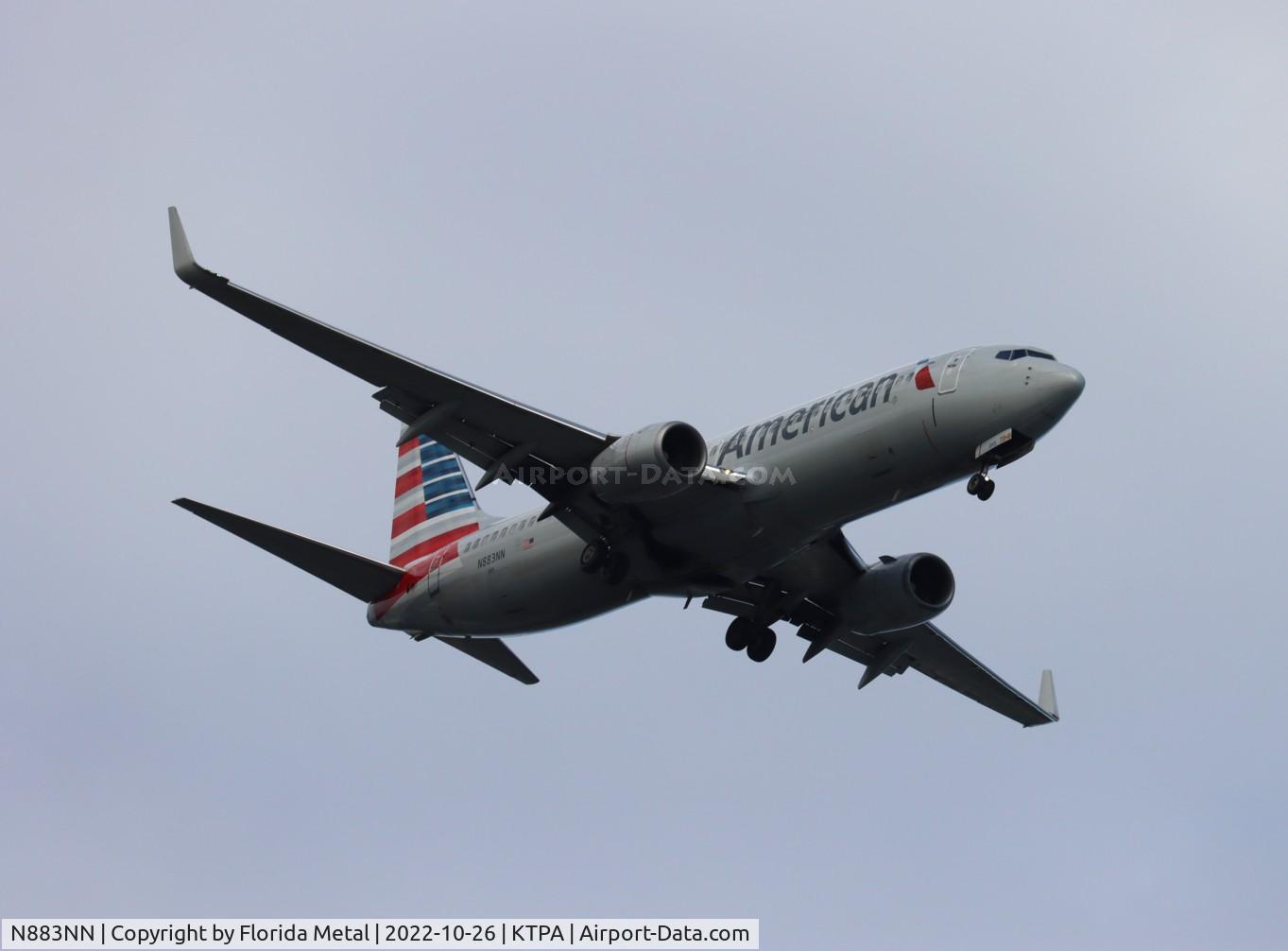 N883NN, 2010 Boeing 737-823 C/N 31137, TPA 2022