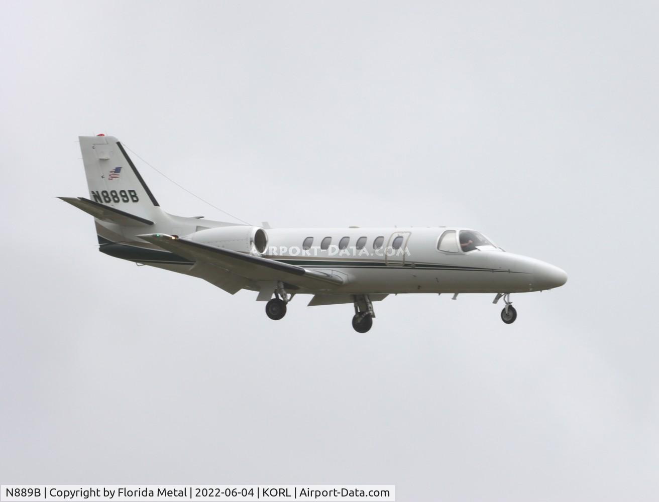N889B, 2003 Cessna 550 Citation Bravo C/N 550-1047, Special Olympics 2022