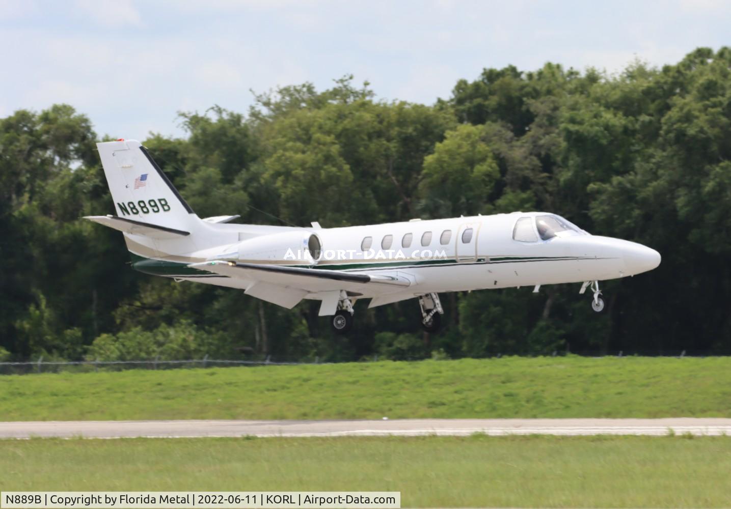 N889B, 2003 Cessna 550 Citation Bravo C/N 550-1047, Special Olympics 2022