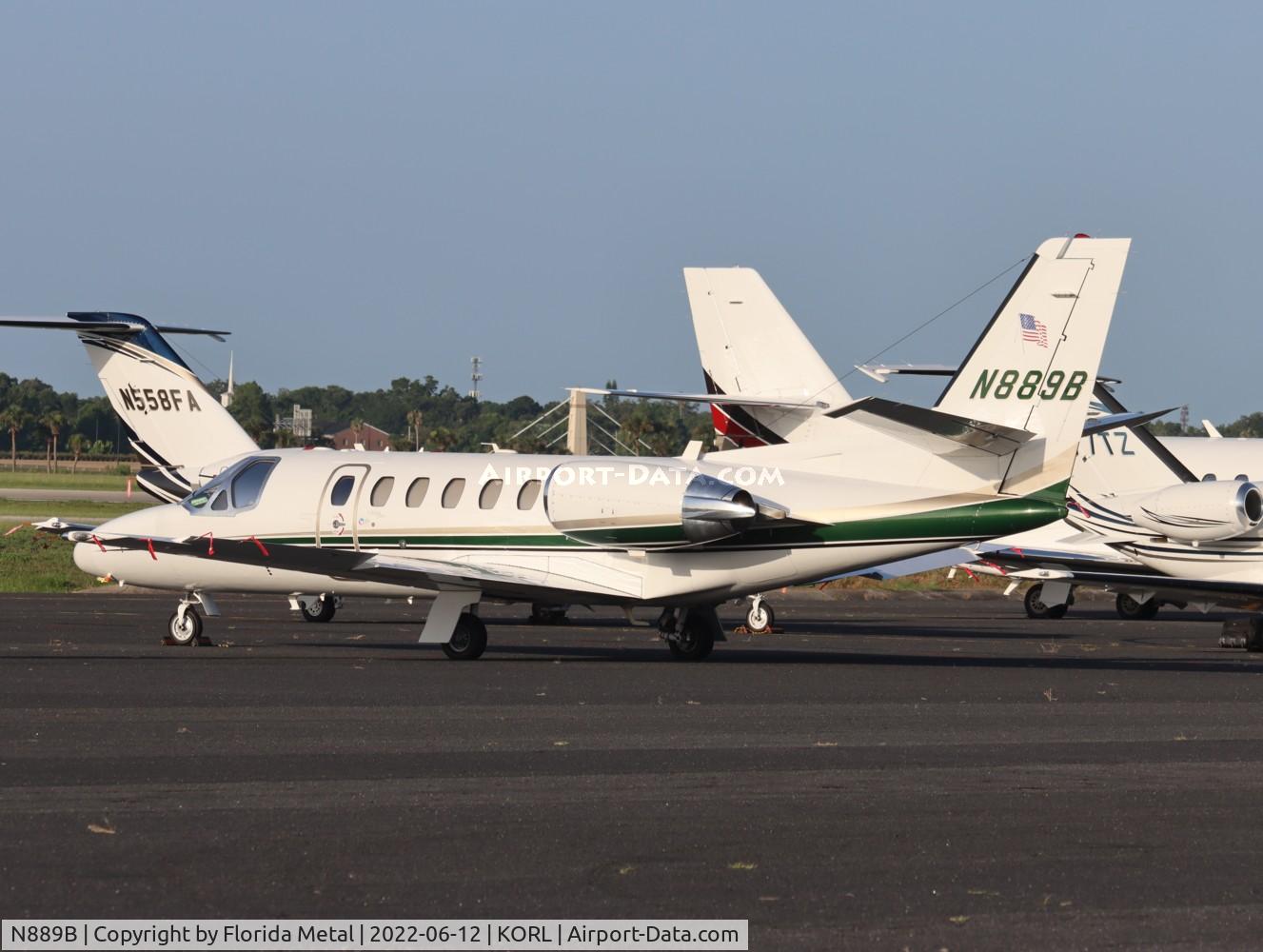 N889B, 2003 Cessna 550 Citation Bravo C/N 550-1047, Special Olympics 2022
