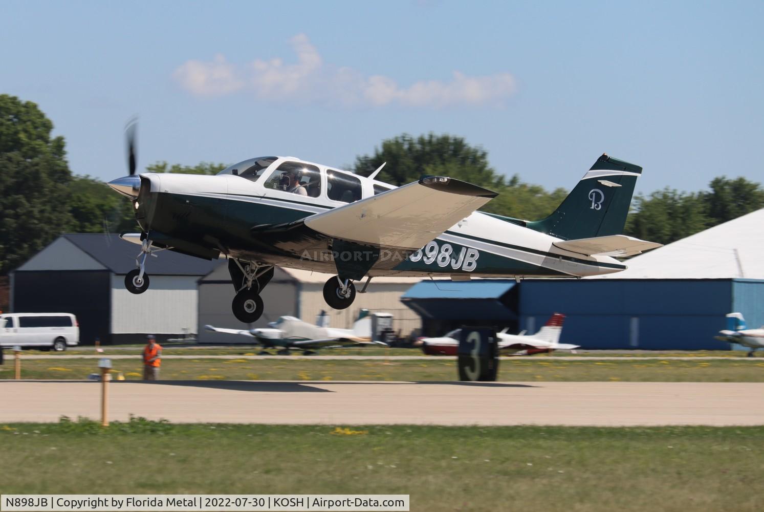 N898JB, 1975 Beech A36 Bonanza 36 C/N E-704, OSH 2022