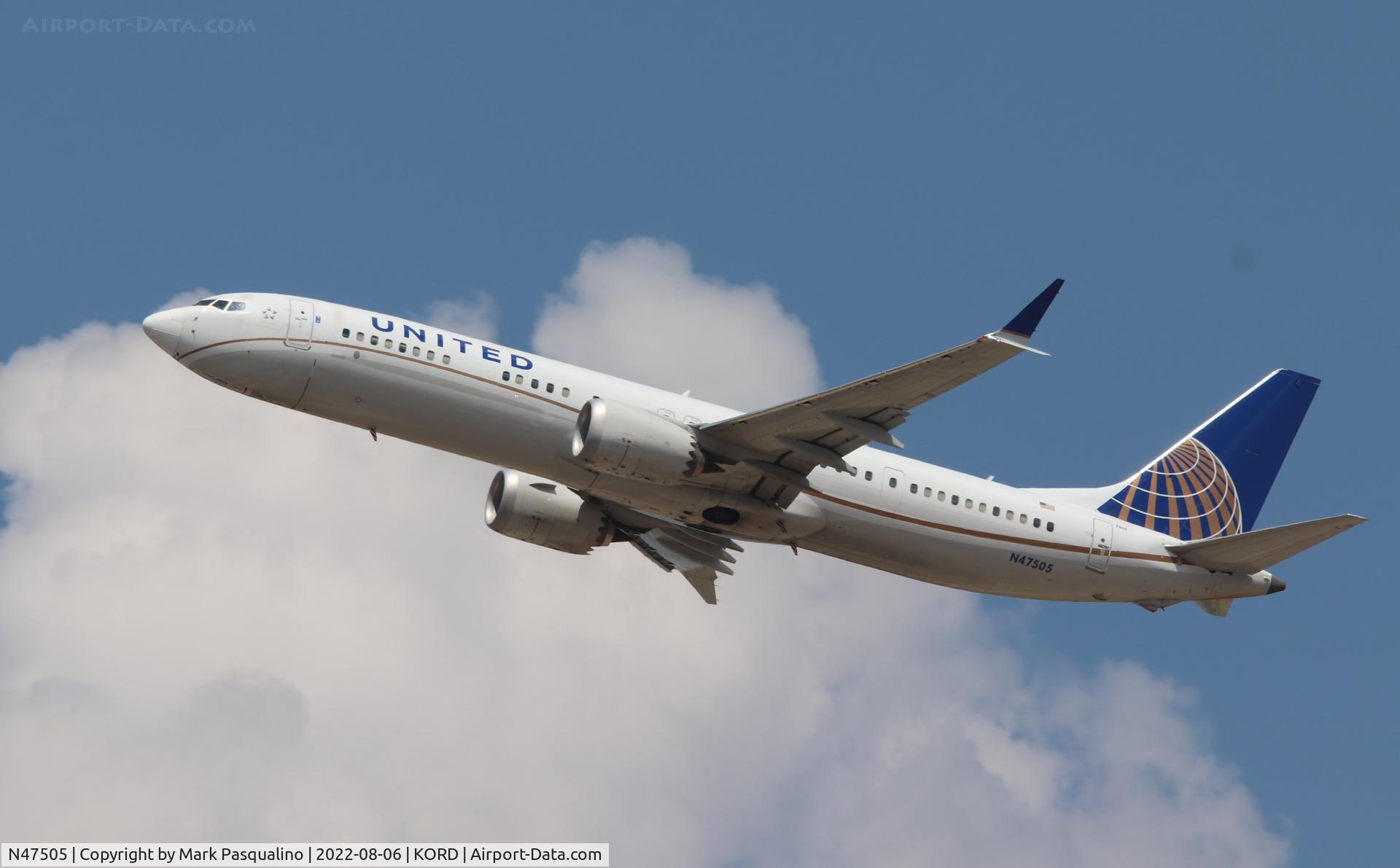 N47505, 2018 Boeing 737-9 MAX C/N 43433, Boeing 737-9 MAX