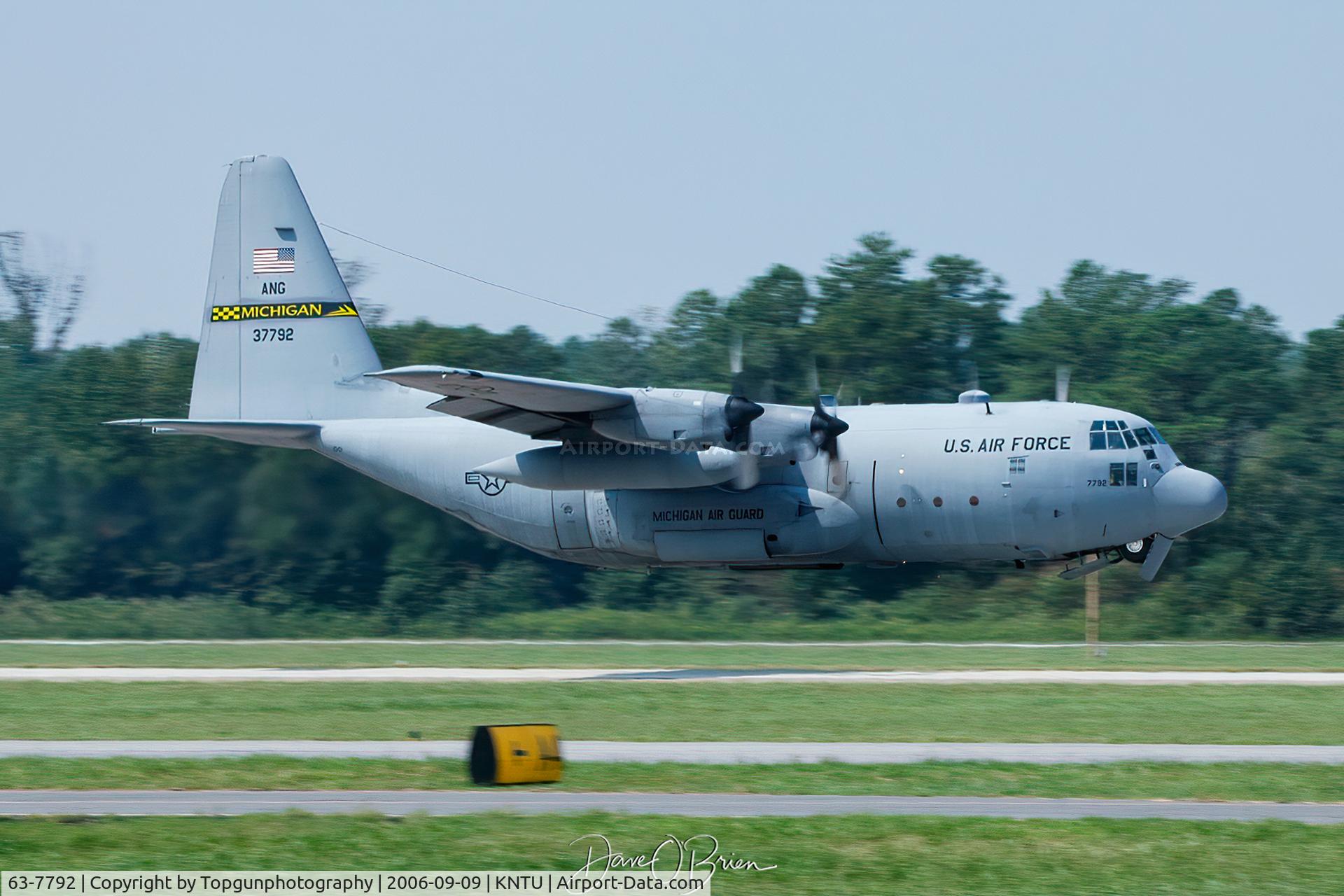 63-7792, 1963 Lockheed C-130E-LM Hercules C/N 382-3860, SOCOM Jump ship 171st AS  
